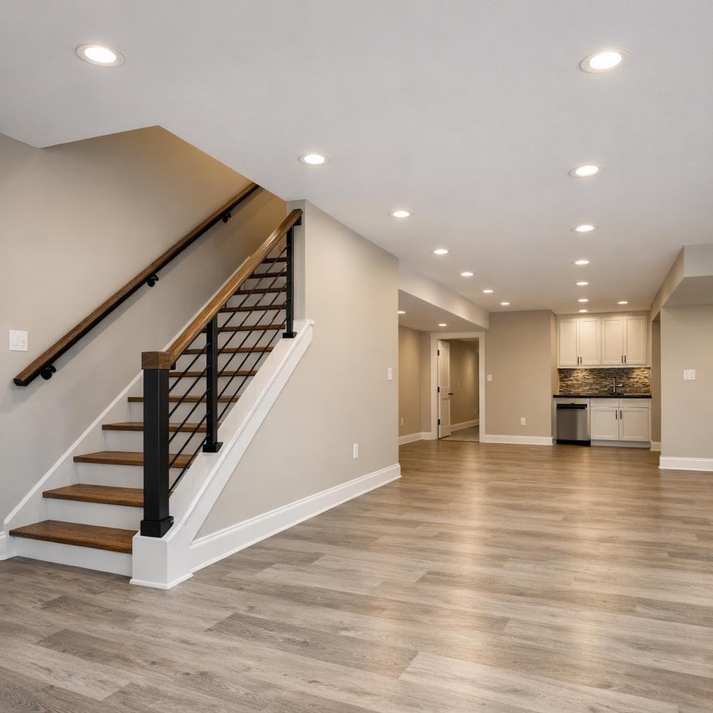 Fully Finished Basement